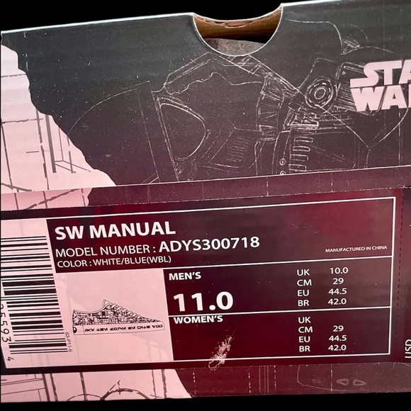 NWT Limited Edition Star Wars x DC Manual Vulcanized - Picture 7 of 8